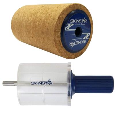 SKINSTAR Bürsten Set Rotorbürste Speed Stick Brush Kork