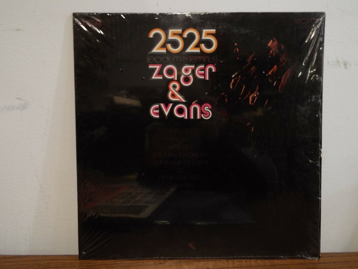 ZAGER & EVANS 2525 PSYCHEDELIC ROCK 1969 LP VINYL ALBUM | eBay