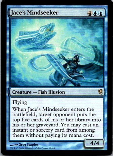 Jace's Mindseeker Jace vs. Vraska MTG NM - 第 1/2 張圖片