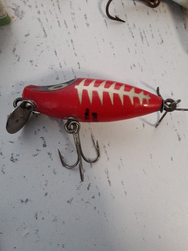 Antique Vintage Fishing Lure Lot Tackle Box Find - Picture 7 of 24