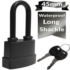 Anti-theft Waterproof Lock Anti-cut Long Shackle Durable Gate Locks