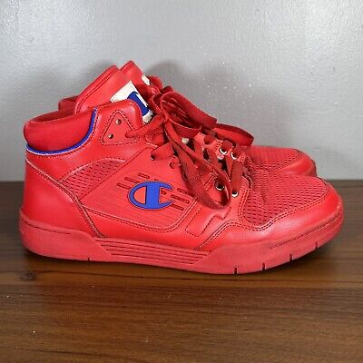 tyk pude egyptisk Champion 3 on 3 Men Size 9.5 Basketball Shoes Red Blue Athletic Mid Top  Sneakers | eBay