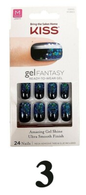 Kiss Gel Fantasy Nails 60665 - 2 PACKUNGEN KONVOLUT
