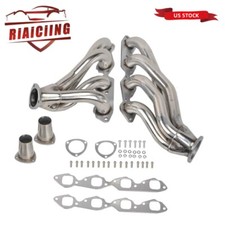 For Chevy Big Block V8 396 402 427 454 502 Stainless Steel Shorty Exhaust Header