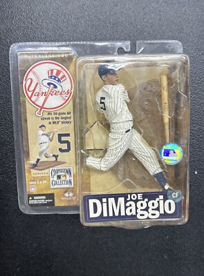 Joe DiMaggio McFarlane Toys Action Figure NIB New York Yankees Cooperstown MLB