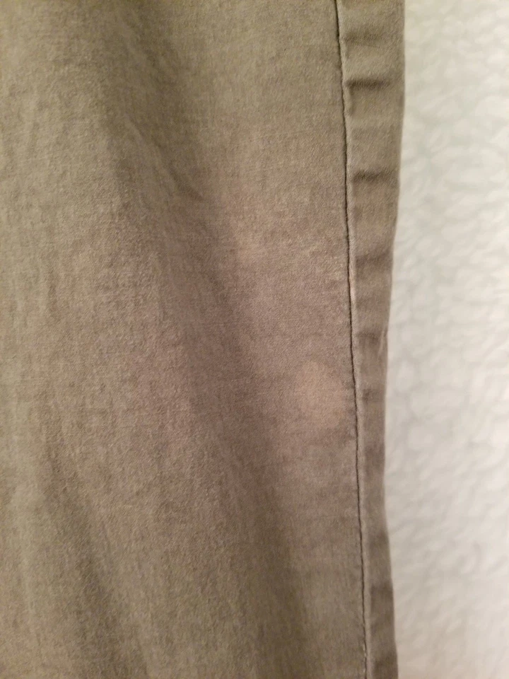 Pantalones para mujer Covington talla 14 gris verdoso Foto 4 de 4