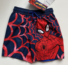Marvel Spiderman UPF50 Sun Protect Comfort Liner Swin Trunks-Boy's Size 2T NEW