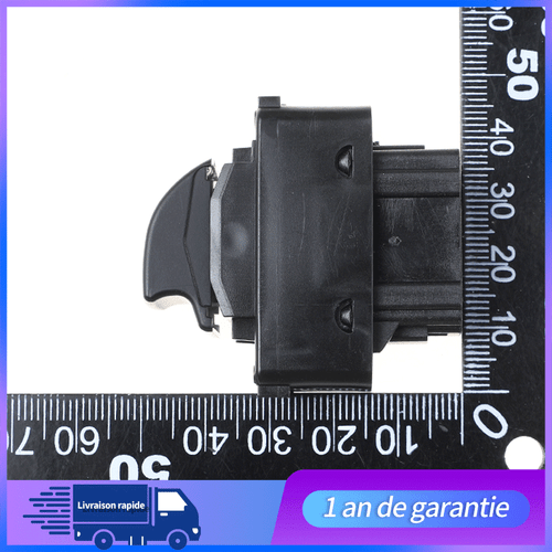 BOUTON DE LEVE VITRE AVANT DROIT POUR BERLINGO PARTNER 207 6490E2 6554QK - Picture 7 of 7