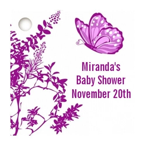 Butterflies Baby Shower Party Favors & Bag Fillers