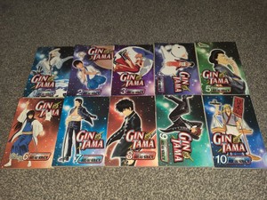 Gintama Manga Volumes 1 10 Ebay