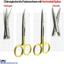 Pr&auml;parierschere Iris Fadenschere Zahnchirurgie Zahnfleisch Naht OP Gewebe Schere