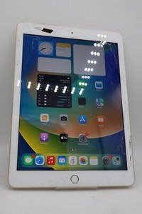 Apple iPad 5. Gen. (2017) A1822  32GB IOS Wifi Rosé Gold Displayschaden #5097