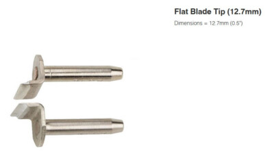 PACE 1121-0473-P1 FLAT BLADE TIP 12.7MM BRAND SOLDERING TIPS NEW OLD STOCK
