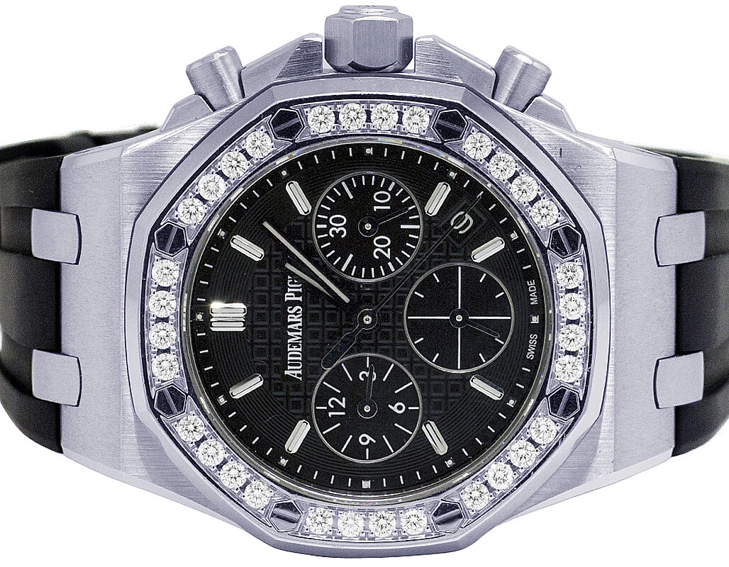 Audemars Piguet — Audemars Piguet Royal Oak Offshore Chronograph 37MM Factory Diamond Watch