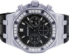 Audemars Piguet Royal Oak Offshore Chronograph 37MM Factory Diamond Watch