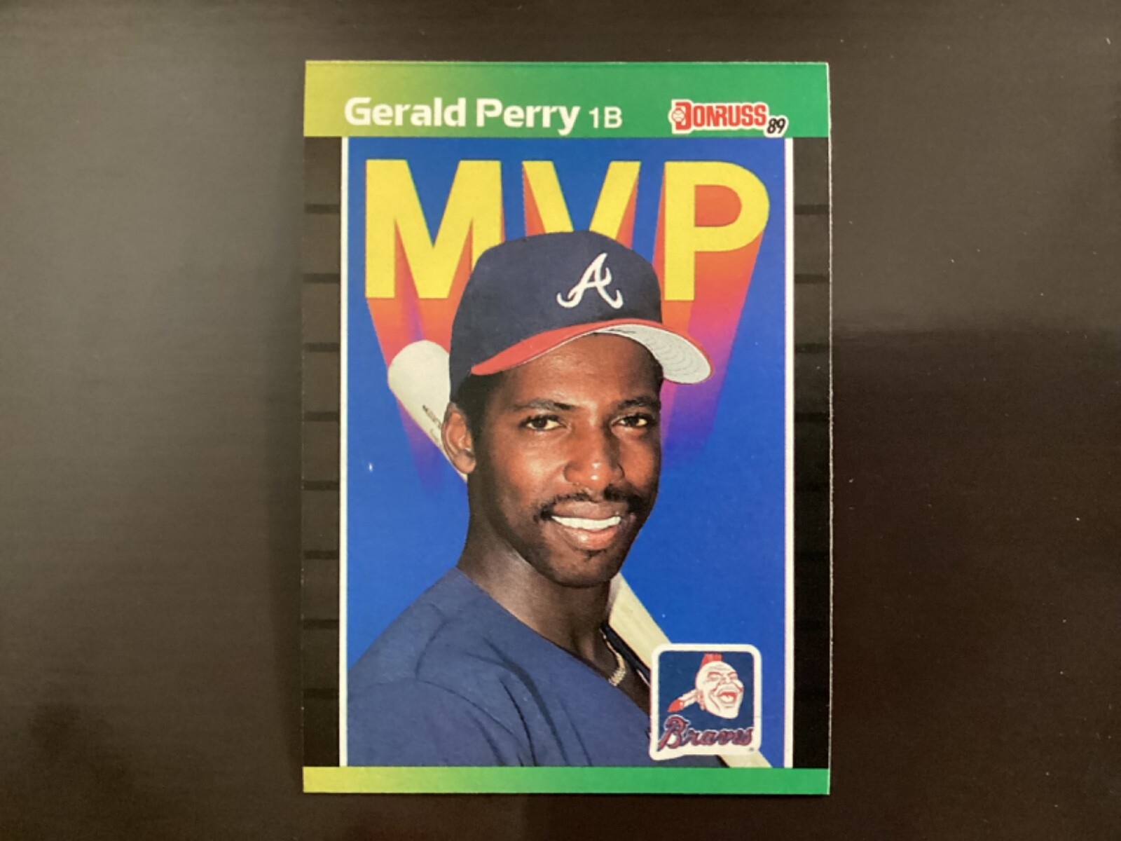 1989 Donruss MVP Gerald Perry #BC-24 Ex+