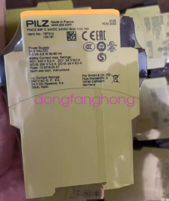 Pilz 787310 PNOZ X3P C 24VDC 24VAC 3n/o 1n/c 1so MODULE NEW FedEx or DHL or UPS