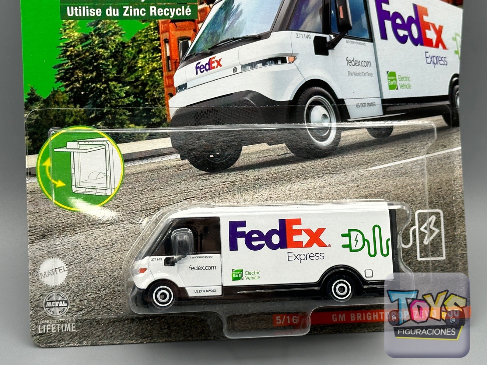 Matchbox Collectors 70 Years Working Rigs "GM Brightdrop Zevo 600