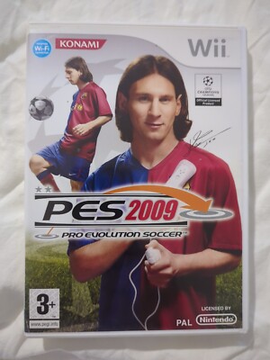 Wii Pro Evolution Soccer PES 2009 - Nintendo Wii - 