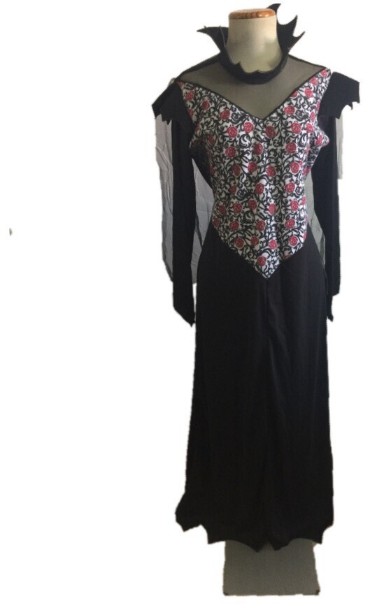 DISFRAZ MUJER GÓTICA VAMPIRESA VAMPIRA TALLA: 42-44 CARNAVAL, HALLOWEEN.82