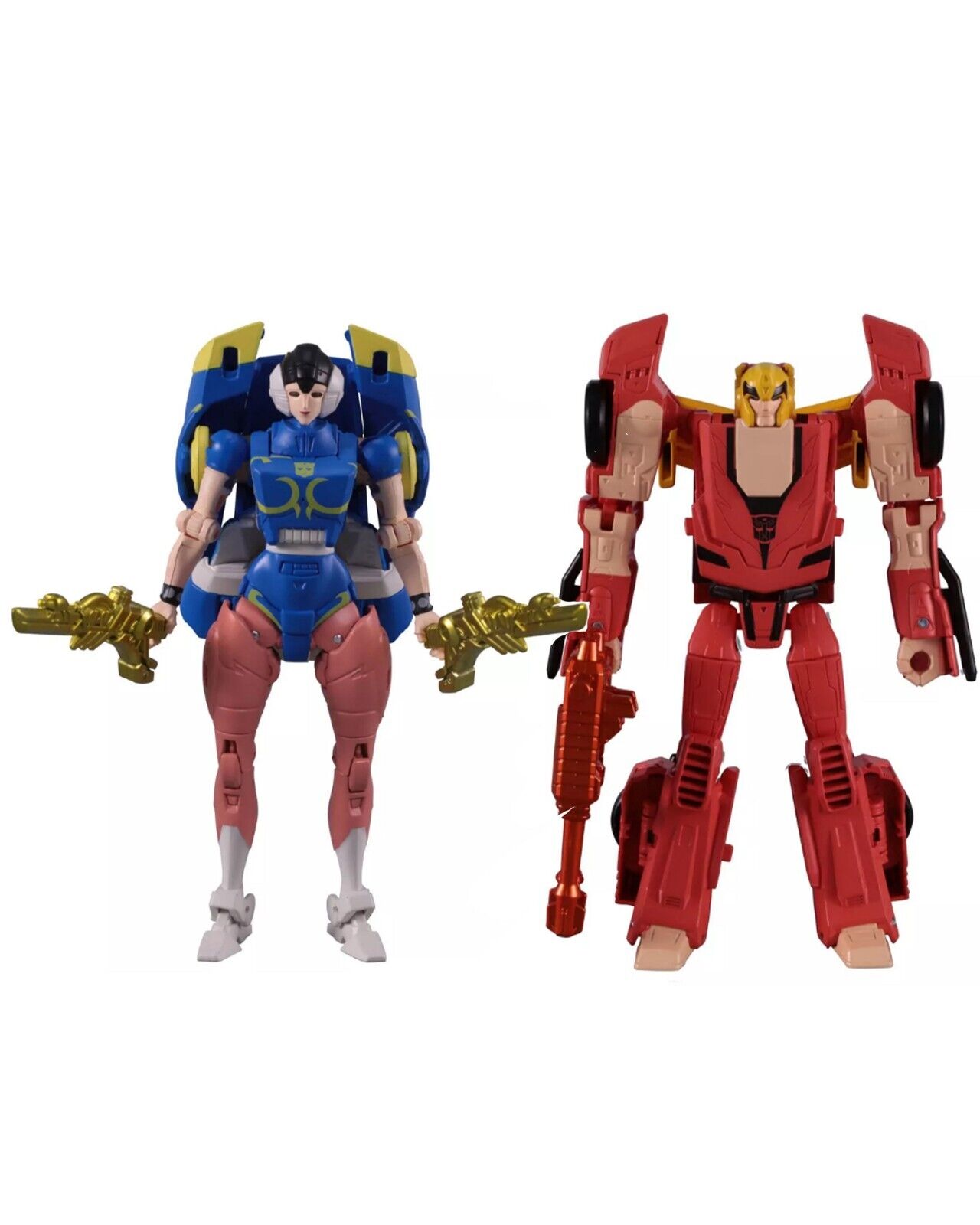 Takara STREET FIGHTER II x TRANSFORMERS KEN vs CHUN-LI