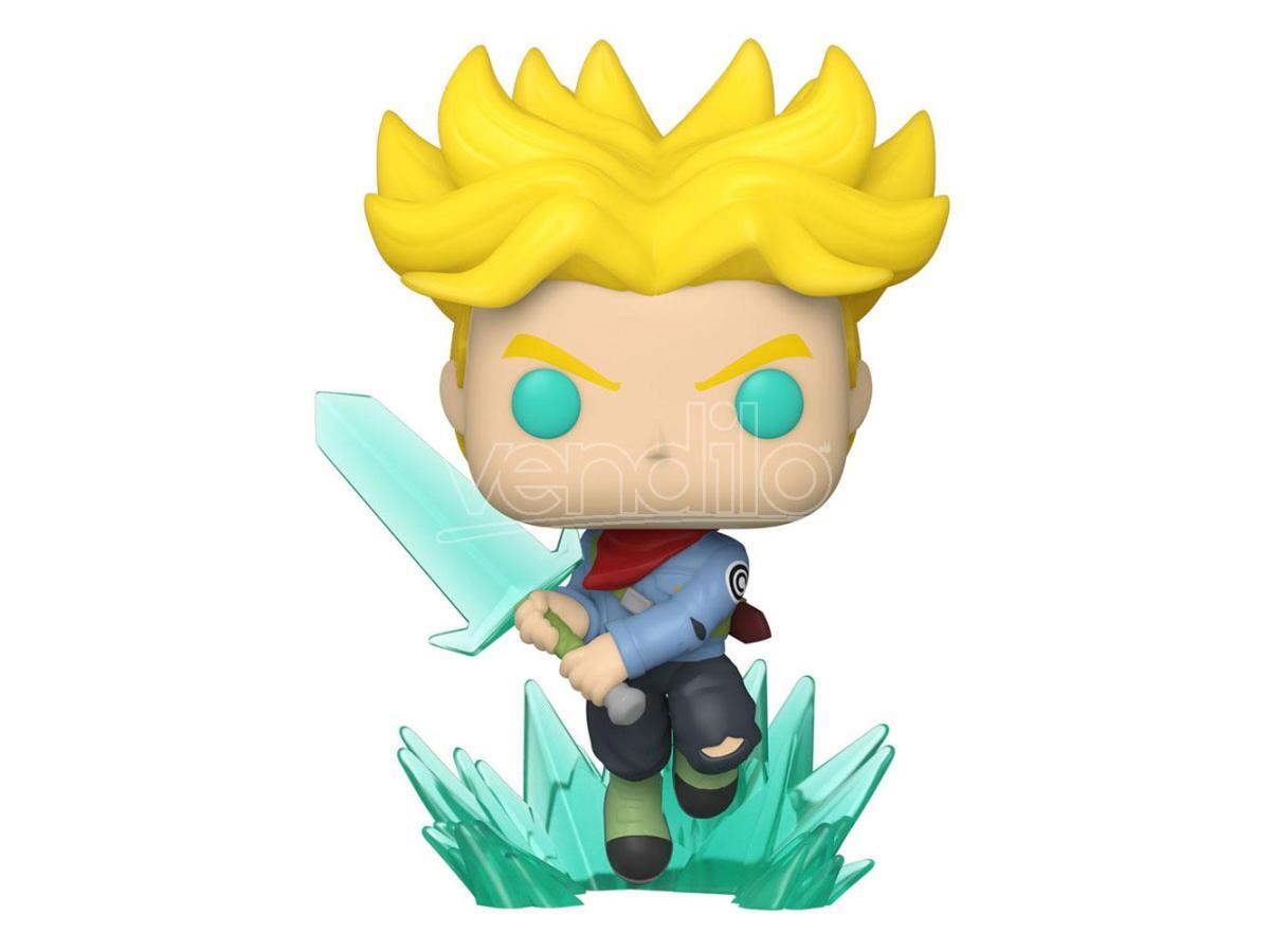 Dragon Ball Super Funko Pop! Vinile Figura Trunks Super Saiyan con Spada 9 Cm