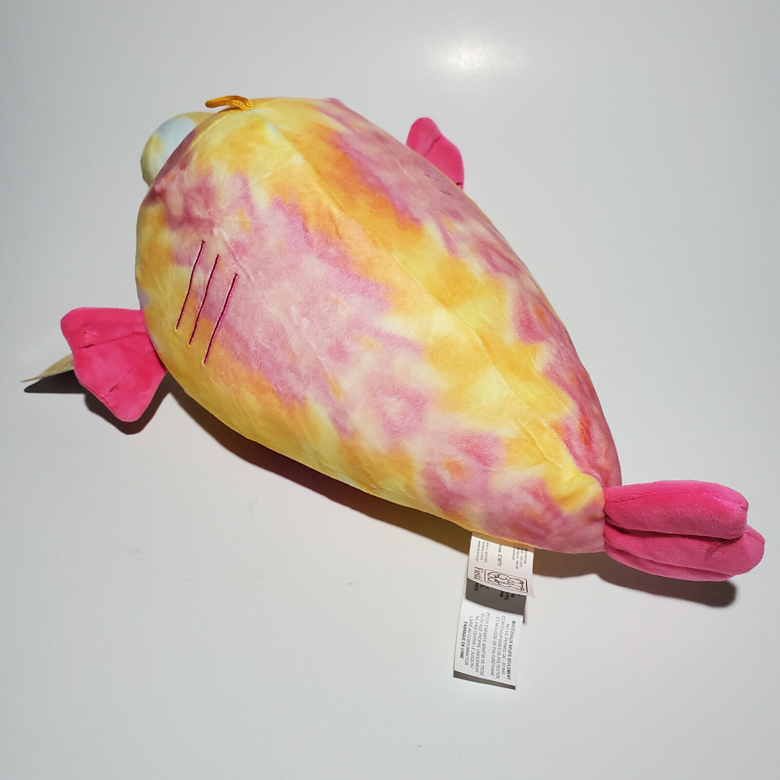 Fiesta Snugglies Blob Fish Plush Tie Dye Pattern 2020