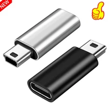 USB C Type-C Female to Mini USB Male Charge Data Sync Adapter Converter OTG