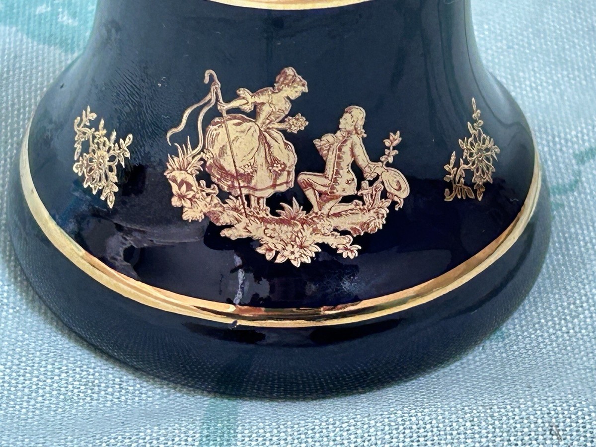 Limoges Castel 22K Gold Bell Vintage | eBay