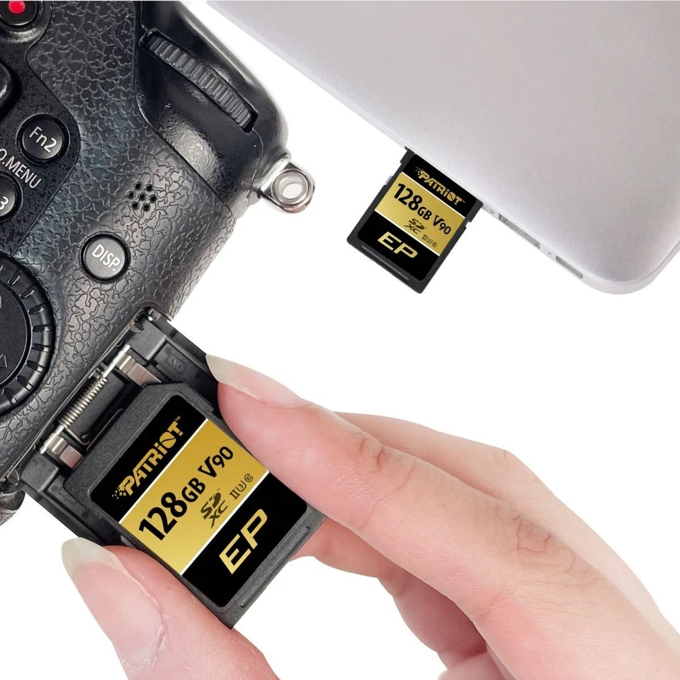 Patriot V90 256GB USH-II U3 C10 4K/8K UHD Recording 300MB/s SD Flash Memory Card - Image 4 of 4