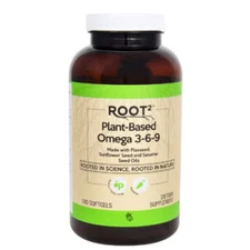 Vitacost Root2 Plant-Based Omega 3-6-9 -- 180 Vegetarian Softgels   7/2028