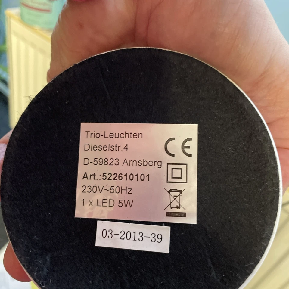 schreibtischlampe led weiß - 2x - Design . Trio Leuchten - Top Zustand - Bild 4 von 4