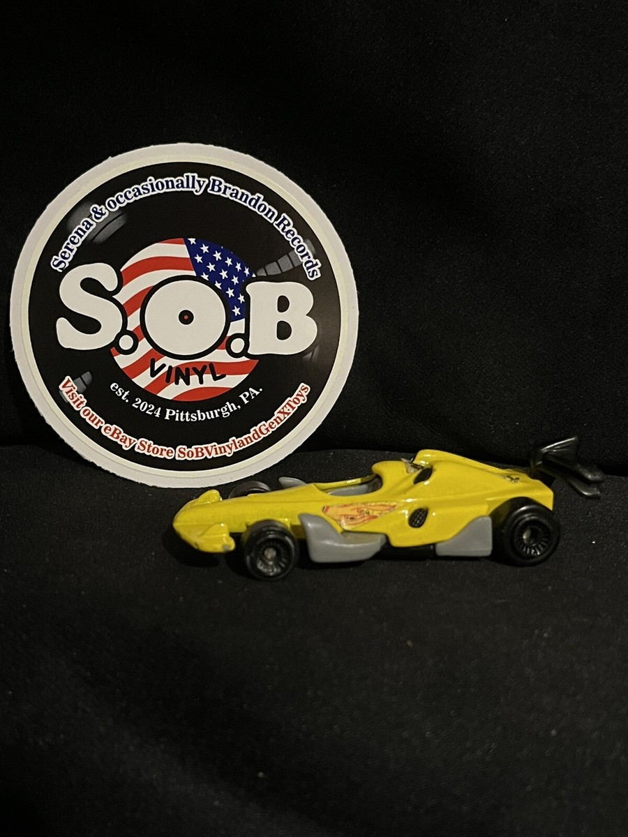 Hot Wheels for McDonalds 2012 Formula 1 Race Car Yellow Diecast NM