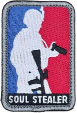 MSM SOUL STEALER COMBAT CAMERA MILSPEC MONKEY FULL COLOR HOOK MORALE PATCH