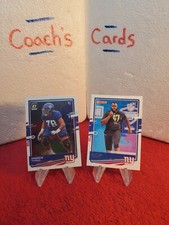 (2) 2020 Optic & Donruss Andrew Thomas Rookie New York Giants