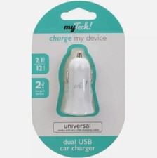 "Brand New" MyTech Dual USB Universal Car Charger 2.1 Amp "New"