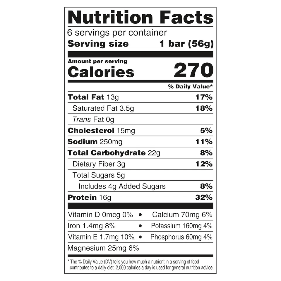 Barras de proteína CLIF BUILDERS - Manteiga de amendoim crocante sabor chocolate - Reduzido P - Imagem 2 de 4