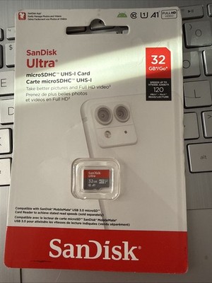 Scandisk Ultra MicroSDHC UHS-I Card Carte MicroSDHC uHS-I 32 GB