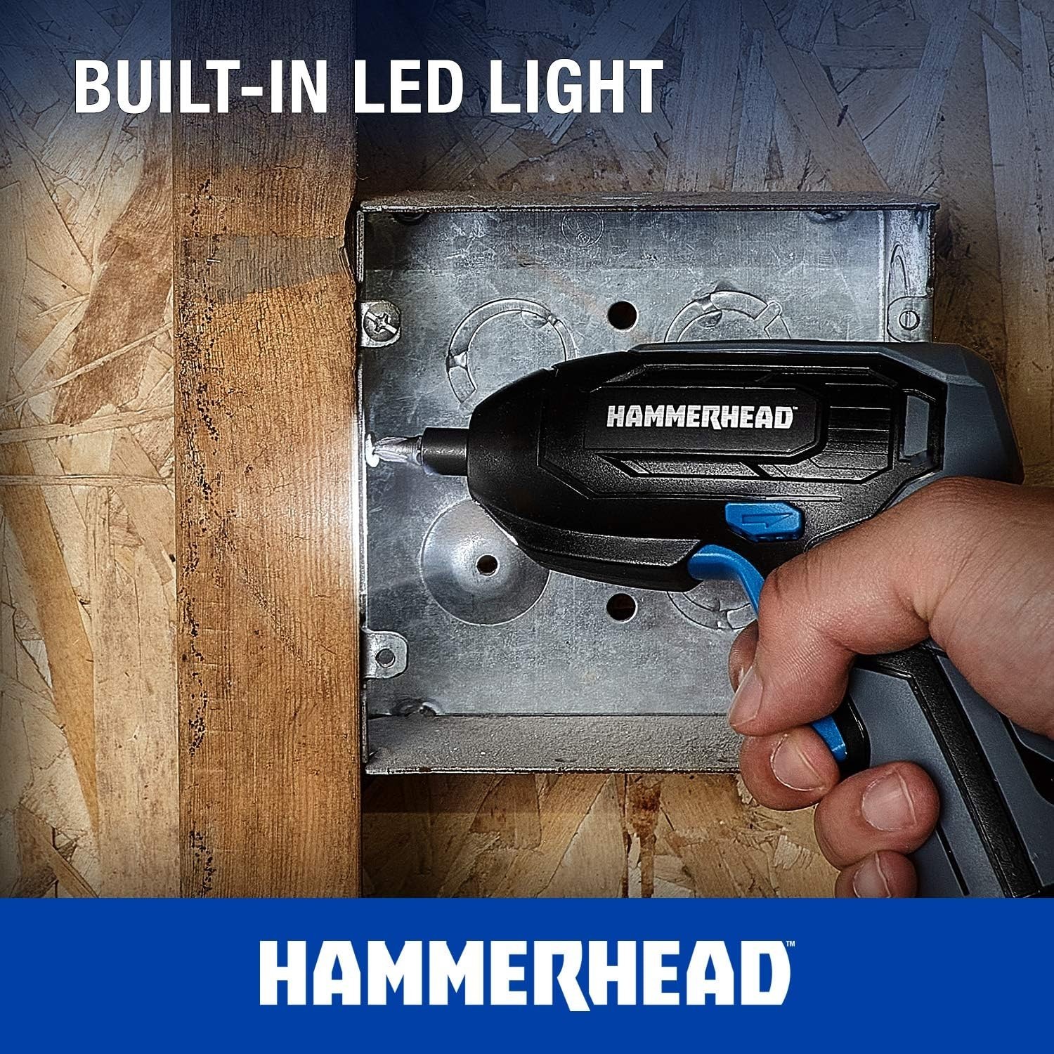 Versatile Rechargeable Cordless Screwdriver - Perfect for Home Repair Tasks