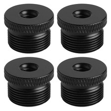 4 Pack Mic Stand Adapter 1/4 Female to 5/8 Male Screw Adapter Thread Tripod S...