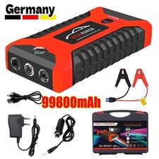 99800mAh Auto KFZ Starthilfe Jump Starter Ladegerät Booster Power Bank PKW 12V