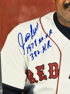 Jim Rice Boston Red Sox Signed 8x10 W/ Inscriptions - JSA | eBay