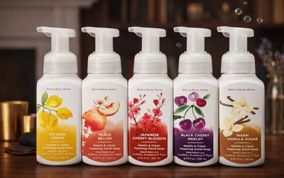 Bath & Body Works - Kitchen Fresh Fruity Foaming Hand Soap  8.75oz [5 Pack]
