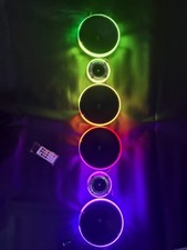 6.5 LED Speaker Rings APP Controlled