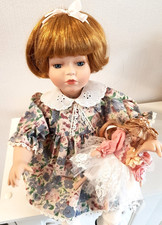 Marie 40 cm mit Porzellanpüppchen v. D. RuBe...