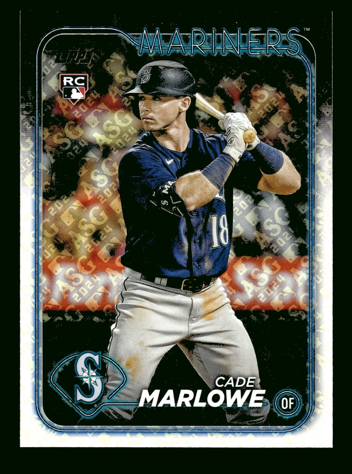 2024 TOPPS ASG #286 Cade Marlowe FOIL STAMPED