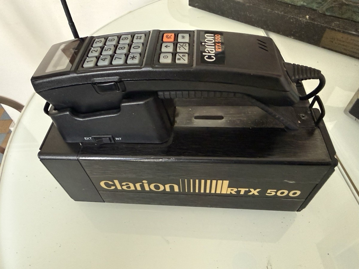 Clarion RTX 500 RadioCom 2000 1989 | eBay