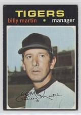 1971 Topps Billy Martin #208 0ha3