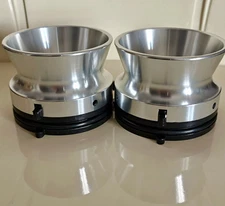 2X 10.5 1/4 Inch Silver NAB Hub Adapters For REVOX Reel To Reel Tape Recorder