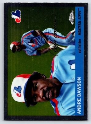 2025 Topps Chrome Platinum #425 Andre Dawson Montréal Expos